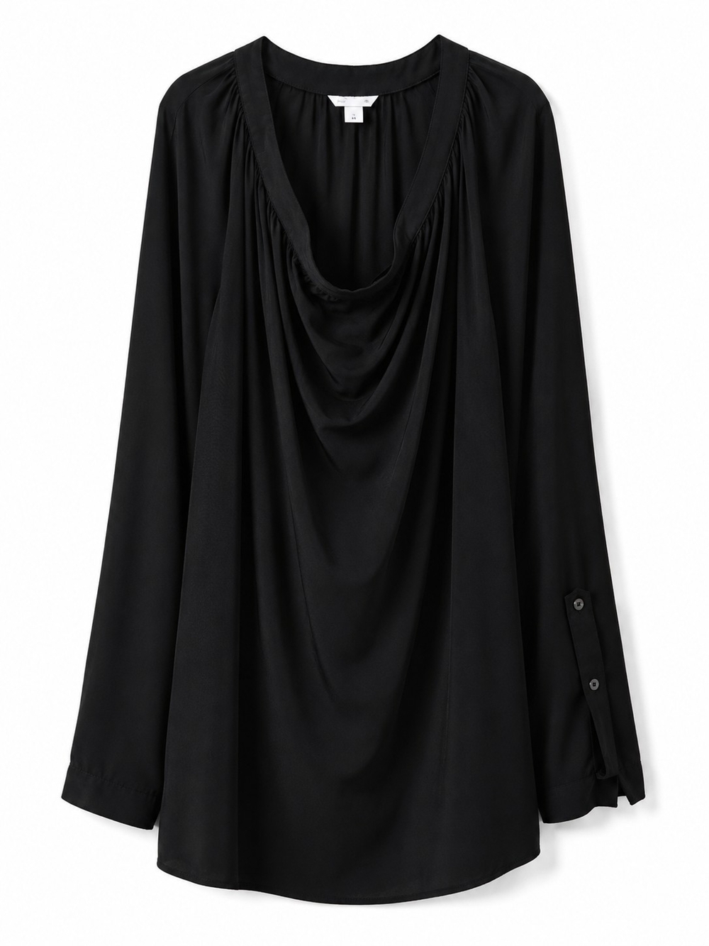 Ava & Viv Black Lightweight Layered Skirt.